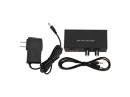 Aetheria pré amplificador de Som Estéreo com 3 Portas de Saída 3.5mm/6.5mm Microfone e Fones de Ouvido Alumínio Us Plug