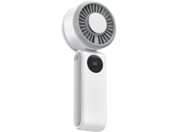 Mini Ventilador Compressor Gelo 100 Vel Display Digital