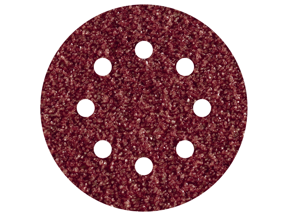 2250100 25 Discos Adhesivos De Lijar Corindón, Para Exc., Grano 60 Ø 125 Wolfcraft