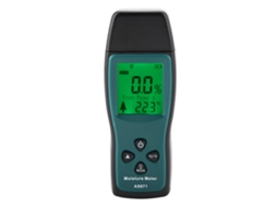 Medidor Digital de Umidade de Madeira Smart Sensor As971 com Display Lcd 0~40℃