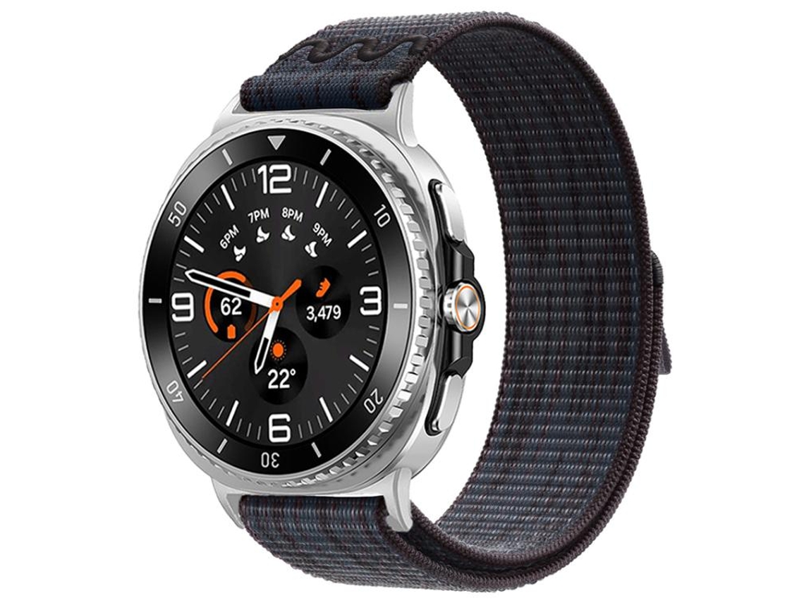 Bracelete para Samsung Galaxy Watch 8 / 8 Classic Silicone com Fivela Reversa Branca XIAOMOYU
