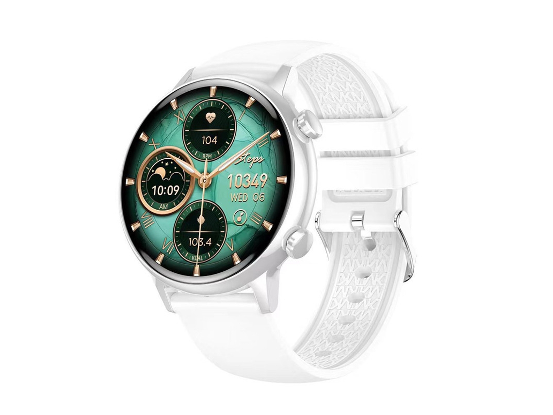 Smartwatch, Monitoramento de Saúde Esportiva, Ip67 À Prova Dágua, Branco Bestvite