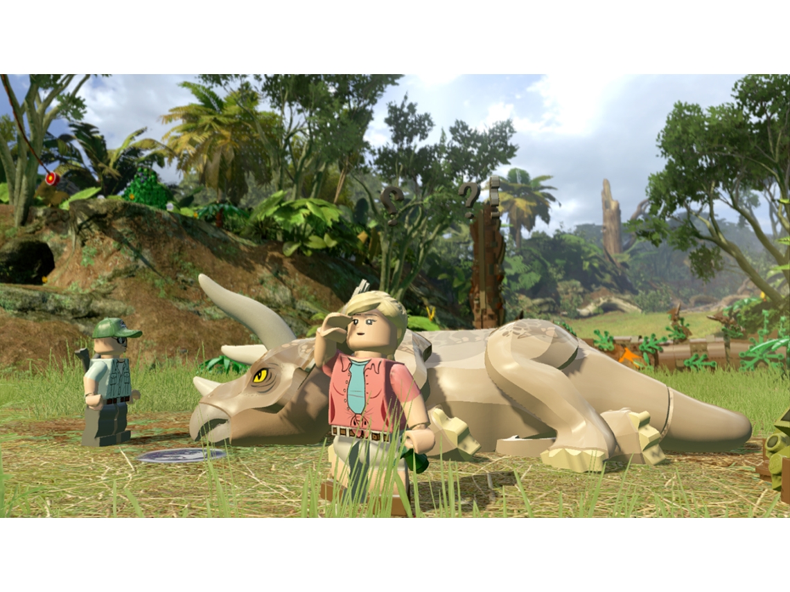 Jogo Xbox 360 Lego Jurassic Wold+Filme Jurassic Park.