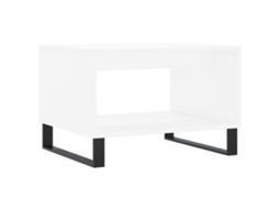 Mesa de Centro Derivados de Madeira Branco MAISON EXCLUSIVE (60x50x40 cm)