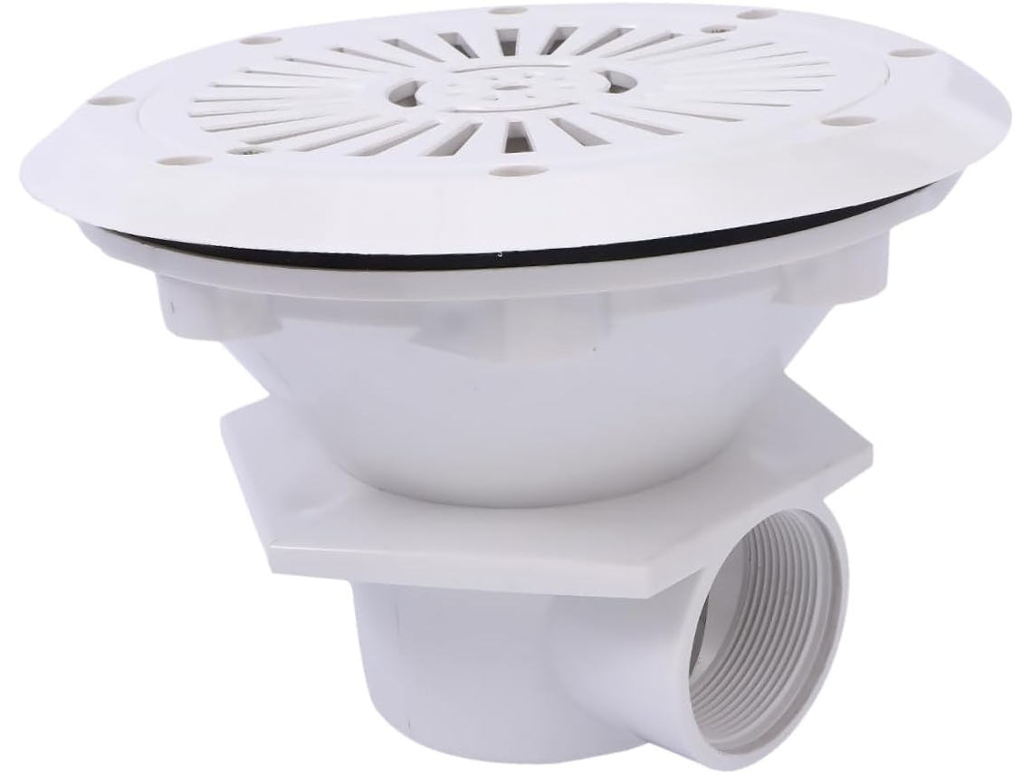 Ralo Principal de 1 Peça para Piscina, Acessório de Drenagem para Piscinas Enterradas, Instalação para Remoção de Água. SFUSHOS