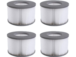 4 Peças de Cartucho de Filtro AQUAFORGE instalação simples manutenção de água limpa