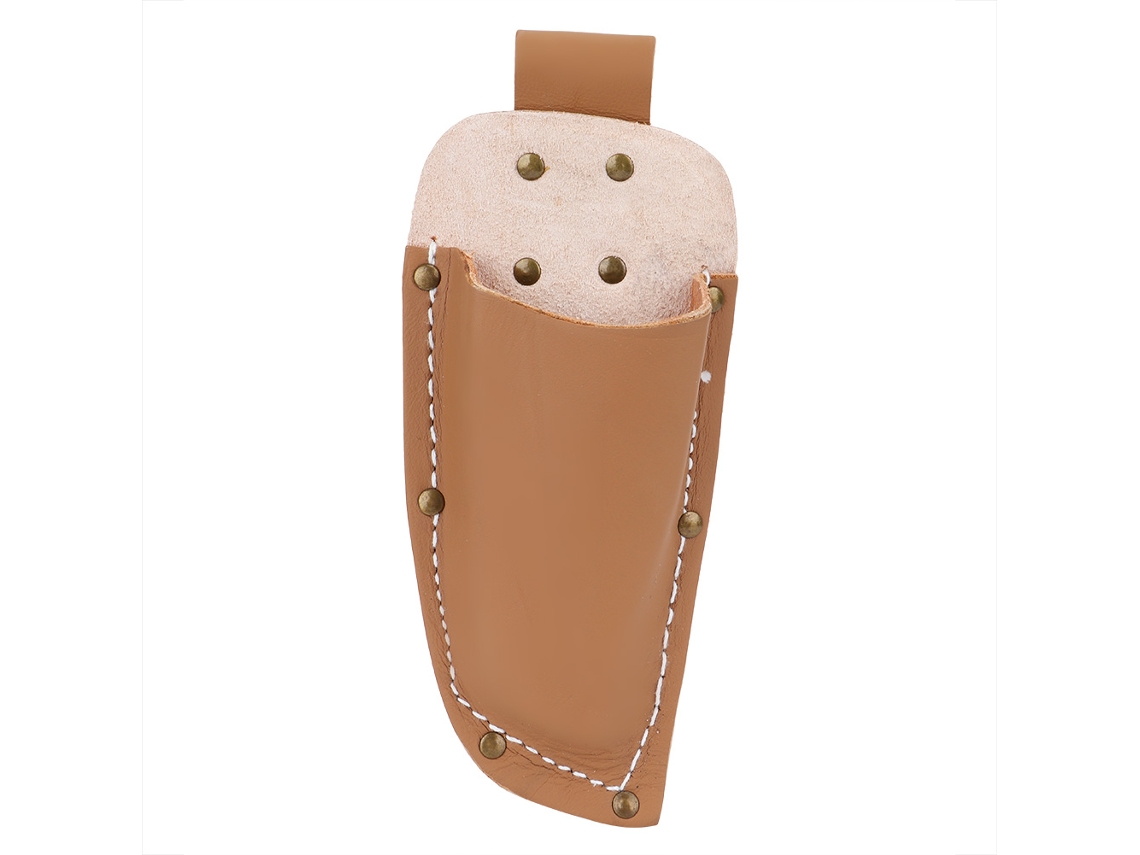 Bolsa De Ferramentas De Poda Couro Marrom Jardim