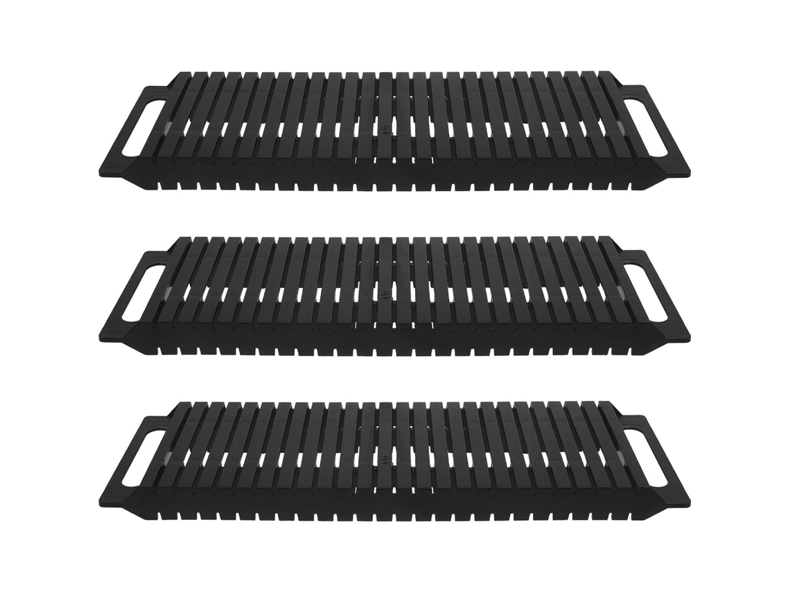 Suporte Antiestático Para Placa De Circuito Impresso Pcb 3 Peças, 25 Slots, Design Com Barra E Orelhas Duplas, Material