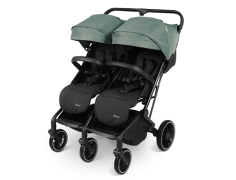Carrinho De Passeio Para Gémeos Babygo Go Twice Green