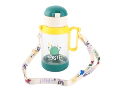 Garrafa Infantil com Canudo 600ml Anti vazamento