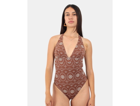 Maiô com decote halter Sangallo 1810 Mc2 Saint Barth