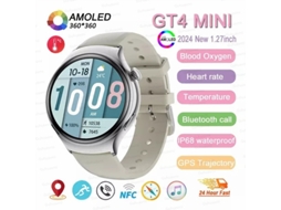 Smartwatch Com Pulseira De Rastreamento Gps, Bluetooth E A Prova Dágua. Mdug (cinza)