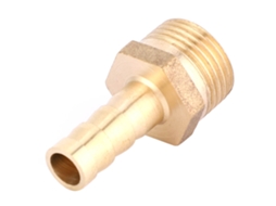 Conjunto De 5 Fittings Laxiscreed De Encaixe Metálico Externo Bsp De 8mm Em Latão