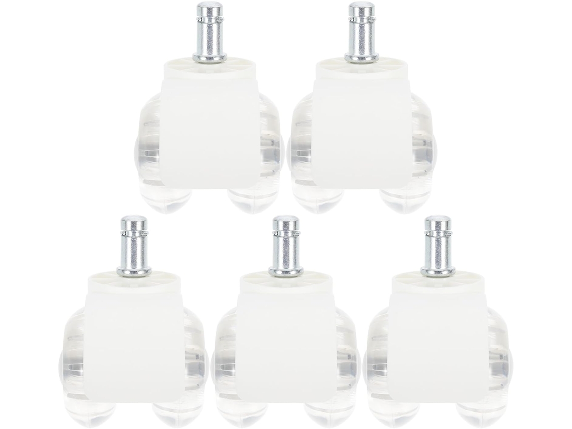 Conjunto De 5 Rodízios 2 Polegadas Para Cadeira Escritório Rodas