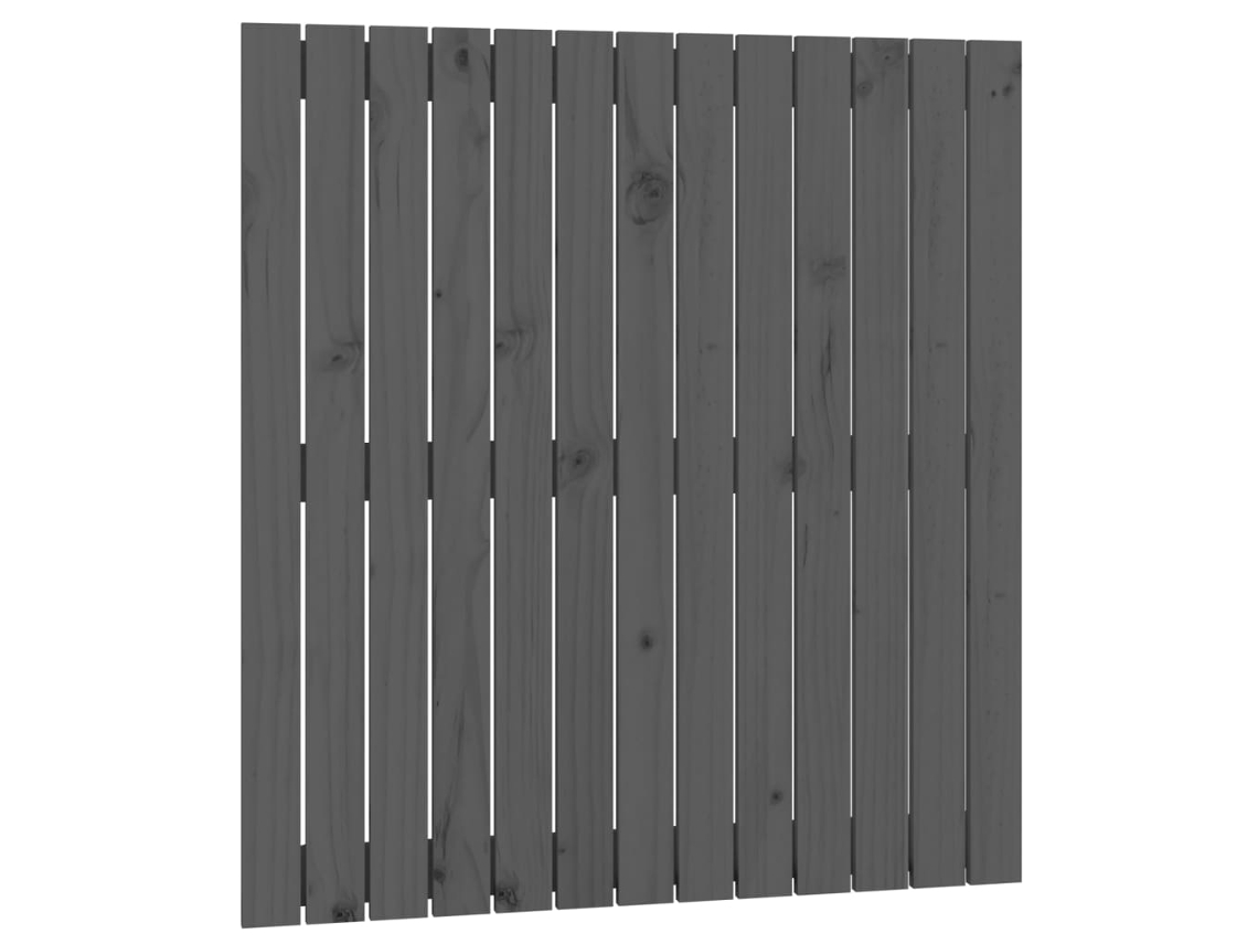 Wall Headboard, Wall Headboards Vidaxl Cinzeto Madeira De Pinho (82.5 X 90 Cm)