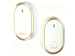 Campainha Sem Fio Com Controle Remoto Eletrônico De Longo Alcance E Design À Prova D'água, Campainha De Dupla Função Ideal Para Idosos.
