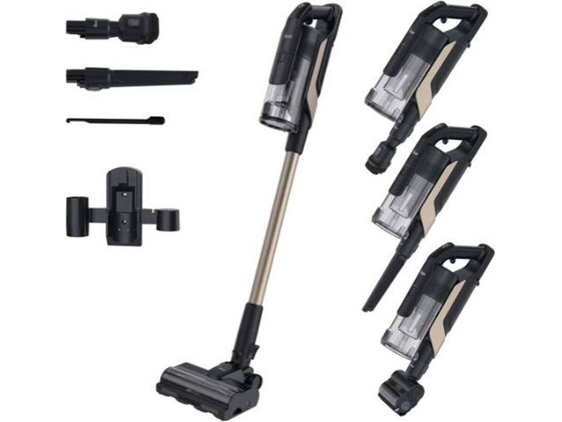 Aspirador Vertical HOOVER HF610P 011 Pet All (Outlet Grade A - 700 ml - Autonomia 90 min - Preto e Azul)