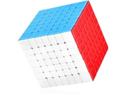 Cubo Mágico 7x7 Sem Adesivos, 7x7x7 - Presente De Natal Para Crianças E Adultos (sem Adesivos)