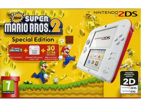 Consola NINTENDO 2DS + New Super Mario Bros. 2