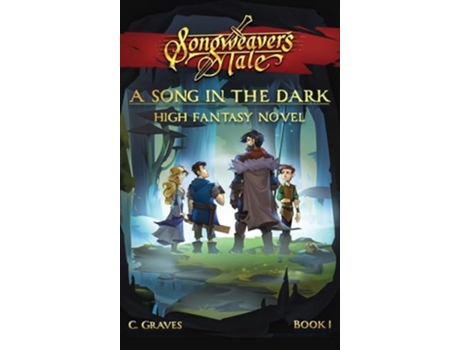 Livro A Song in the Dark High Fantasy Novel de C Graves (Inglês - Capa Dura)