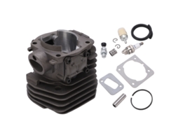 Kit Cilindro Serra Elétrica Com Vela De Ignição Rolamento Agulha Válvula De Alívio De Pressão Para Husqvarna 351
