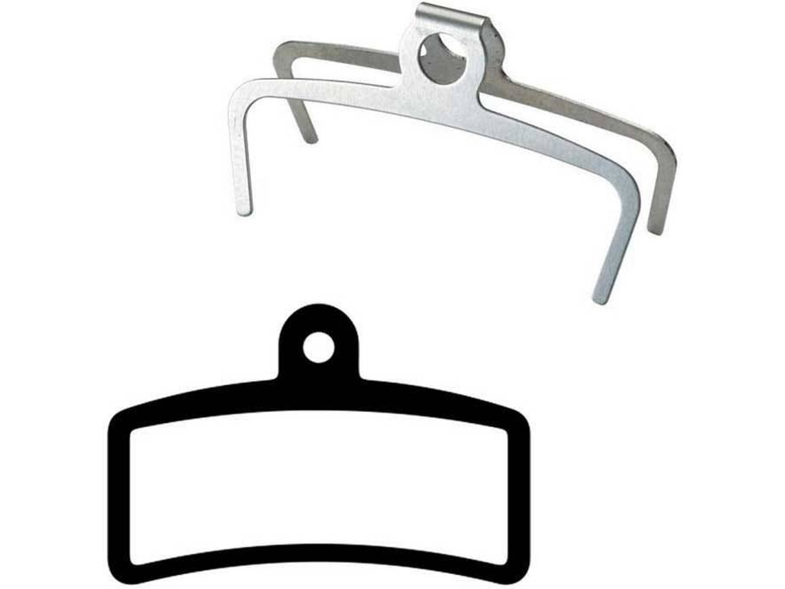 Travão  para Bicicleta ASHIMA Organic Brake Pads For Deore Xt M8020/saint M810/m820/zee M640/quadiem Sl