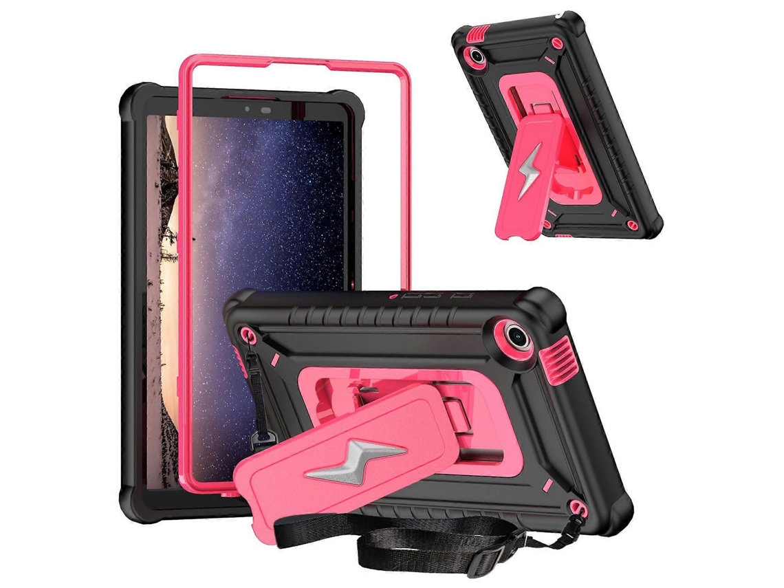 Capa Com Suporte Para Samsung Galaxy Tab A9 Capa De Silicone Para Tablet Com Alça De Ombro Slowmoose