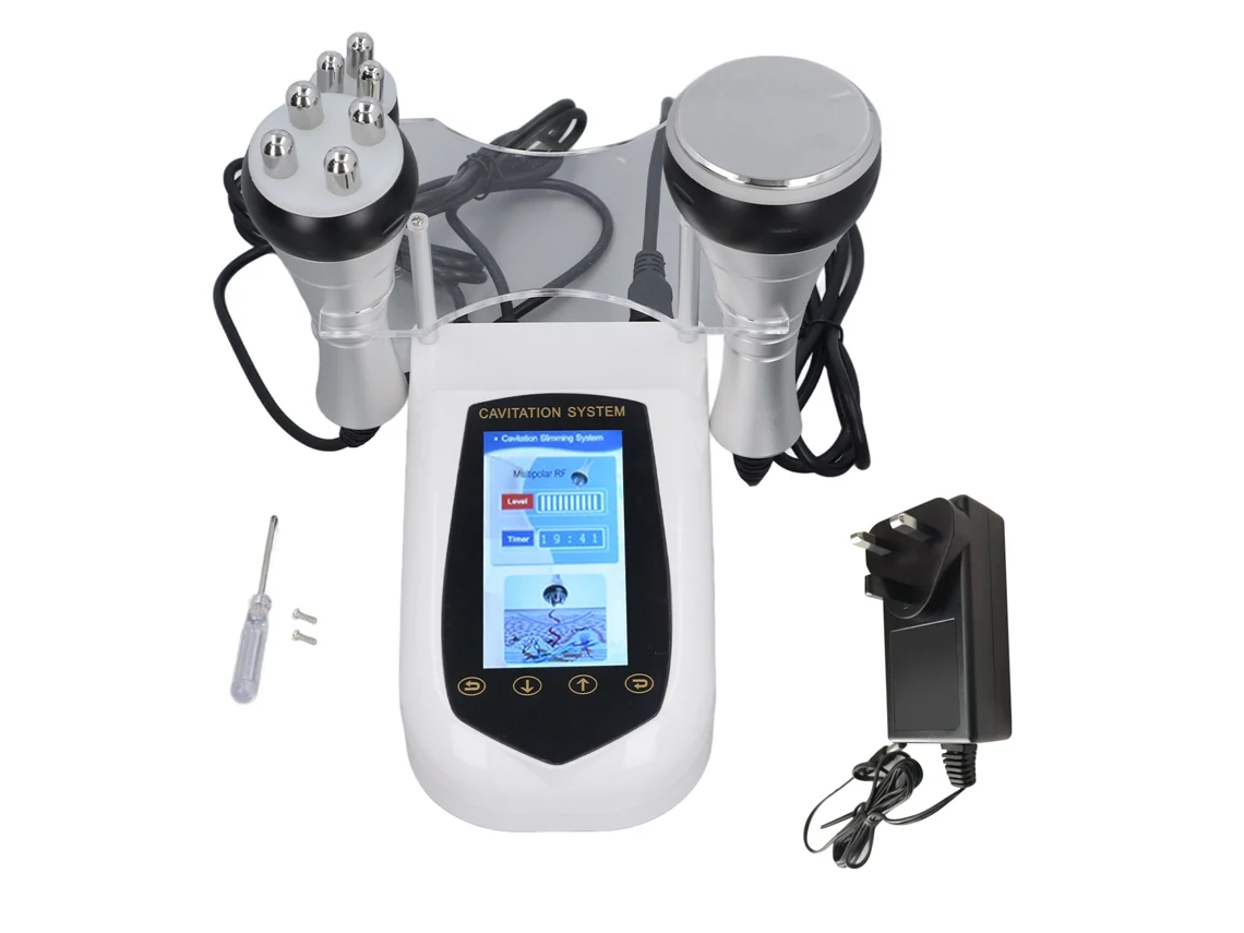 Máquina 3 Em 1 Cavitação Rf Rejuvenescimento Pele Modelagem Corporal