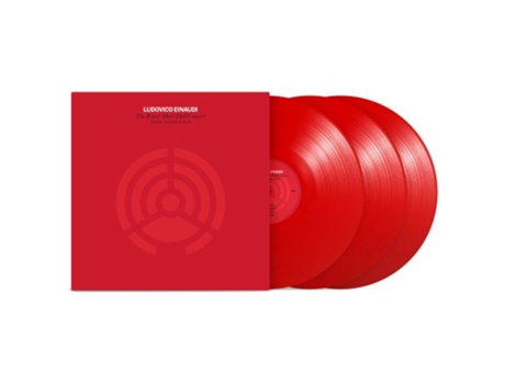 Ludovico Einaudi Live At The Royal Albert Hall 3Lp Vinil Vermelho Edição Limitada Rsd 2024
