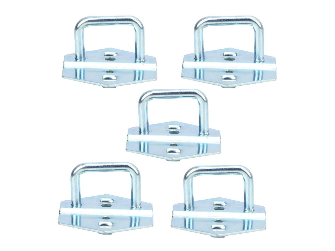 5pcs Gancho Em U Para Armário Ferramentas Parede Aço Galvanizado 23x35x6mm Suporta 5kg Alicate Martelo