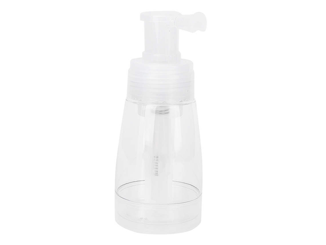 Garrafa Spray De Pó Transparente Recarregável Para Cabelo 180ml Ferramenta De Estilo De Cabelo
