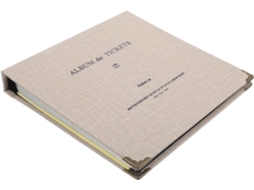 Álbum Grande Capacidade Guardar Cartões Ingressos Prova Poeira Design Elegante Ideal Presentear Familiares GOKOCO