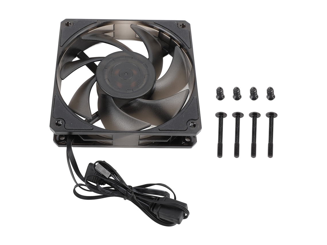 Ventilador De Gabinete Com Rolamento Hidráulico De 120mm 4 Pinos Pwm 5v Argb 12v Para Resfriamento De Pc