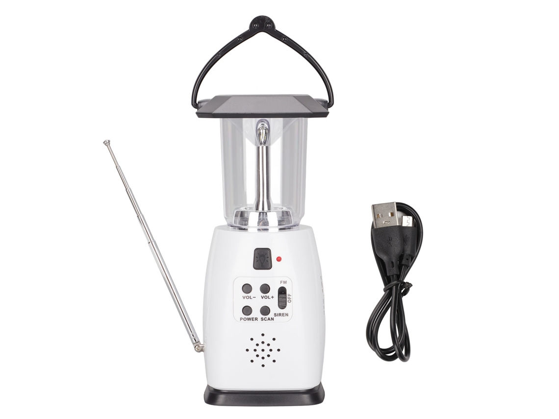 Rádio Emergência LAXISCREED com Luz Led e Carregador