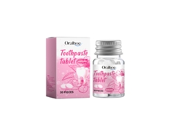 Tabletes Limpeza Dental Sabor Cereja