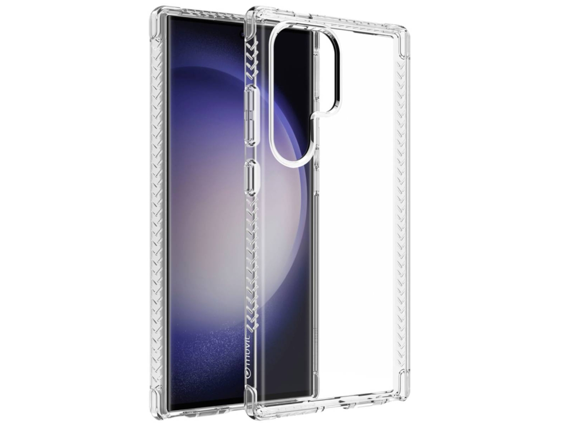 Capa Protetora Rugged para Samsung Galaxy S24 Ultra MUVIT Plástico Transparente
