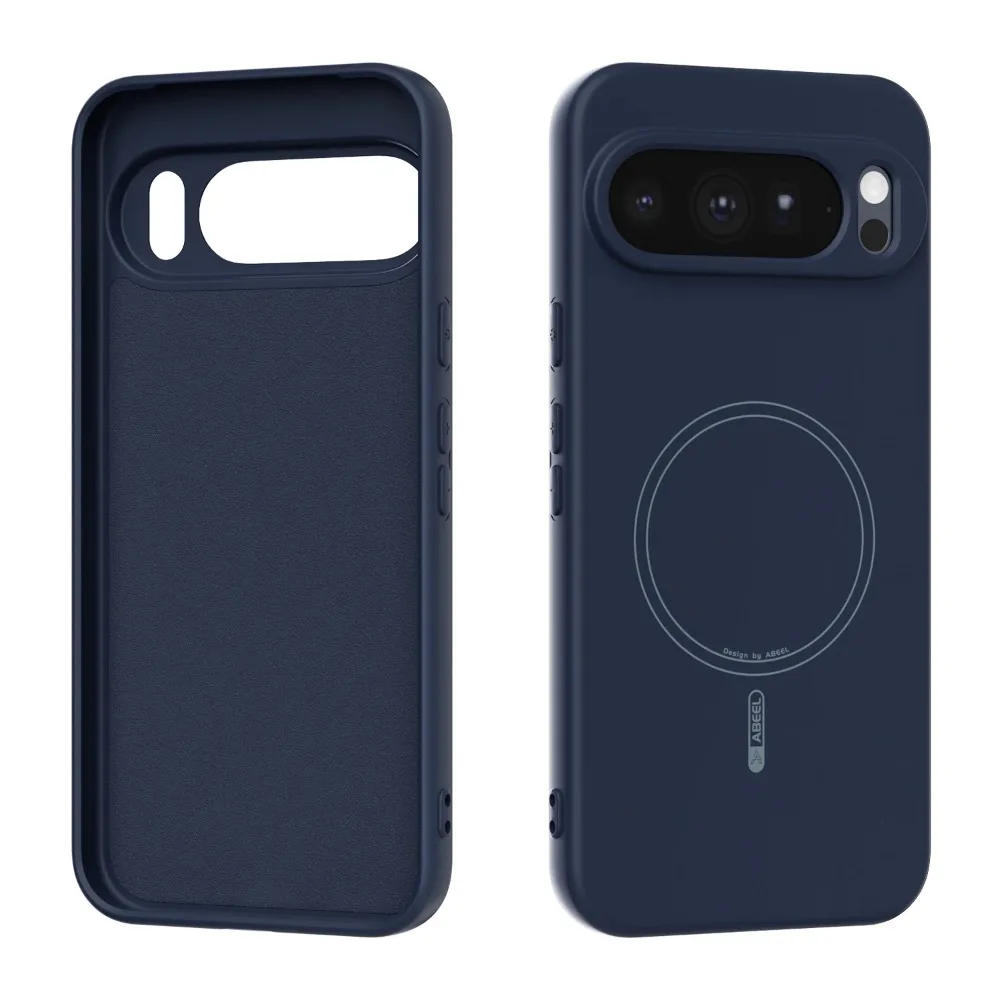 (azul, Google Pixel 9a) Capa Macia De Silicone Líquido, Compatível Com Encaixe Magnético Magsafe, Capa Protetora À Prova De Quedas.