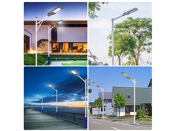 Candeeiro De Rua Solar Led Preto De 150 Leds Com Sensor De Movimento Pir E 320/640/950 W, 150/300/450 Leds, Lâmpada De Parede Exterior