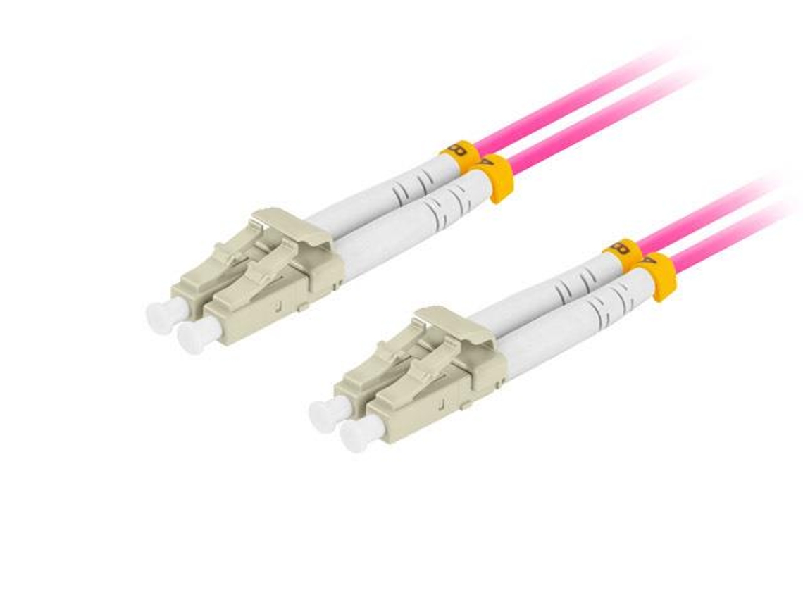 Cabo de fibra óptica LANBERG SM SC/APC SC/APC simplex de 2 m para sistemas ISP