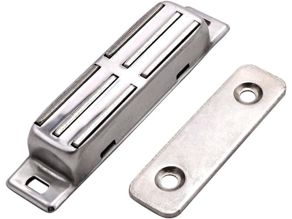 Porta-data de impressão para armário magnético, aço inoxidável.