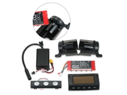 Kit de Patinete Elétrico Kugoo 8 Polegadas: Controlador, Painel e Farol S/MARCA