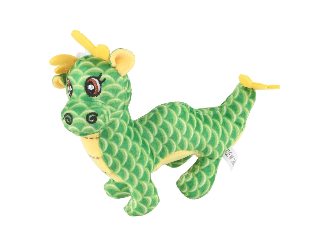 Mascote Dragão de Ano Novo Pelúcia Simulação Bichinho Zodíaco Brinquedo Fofo Macio | S/MARCA