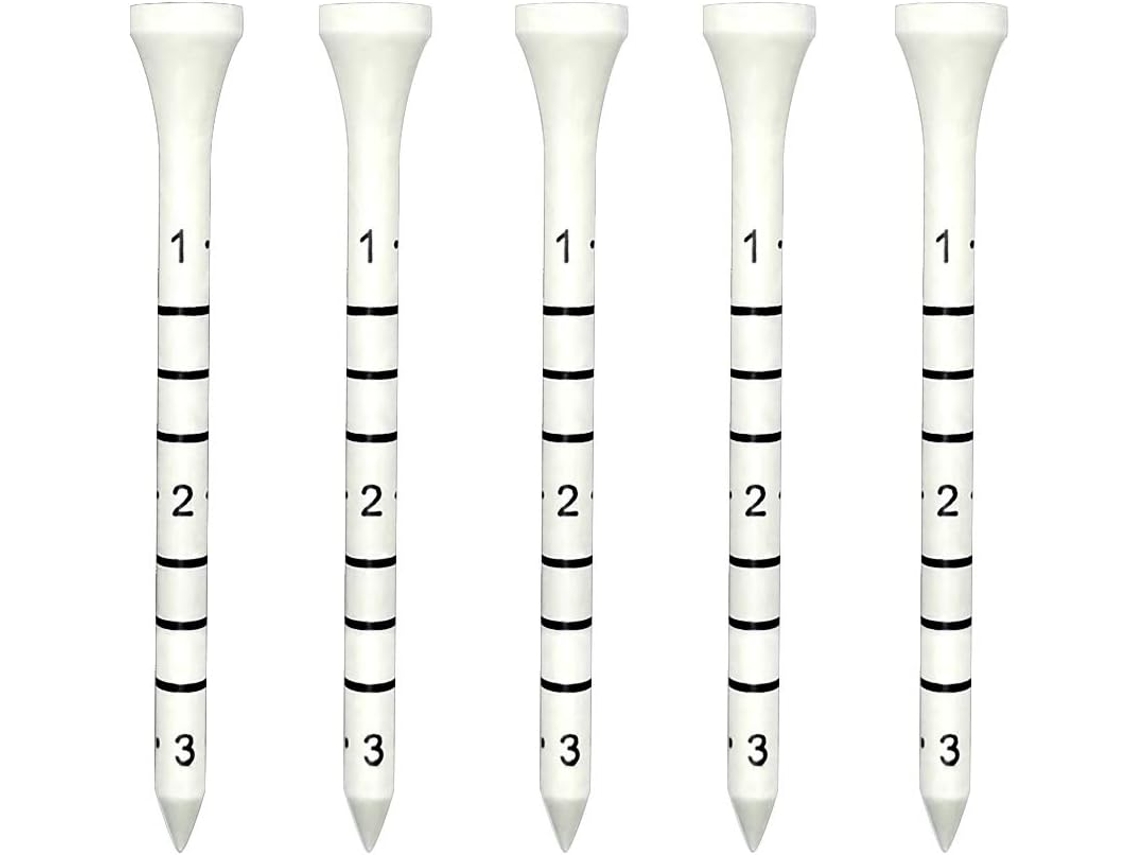 Pino de Golfe rosa, 57mm, pacote com 100 BRILVIBERA