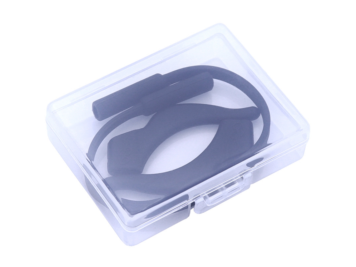 Ganchos  Pontas Têmporas Retentor Manga Silicone Preto*