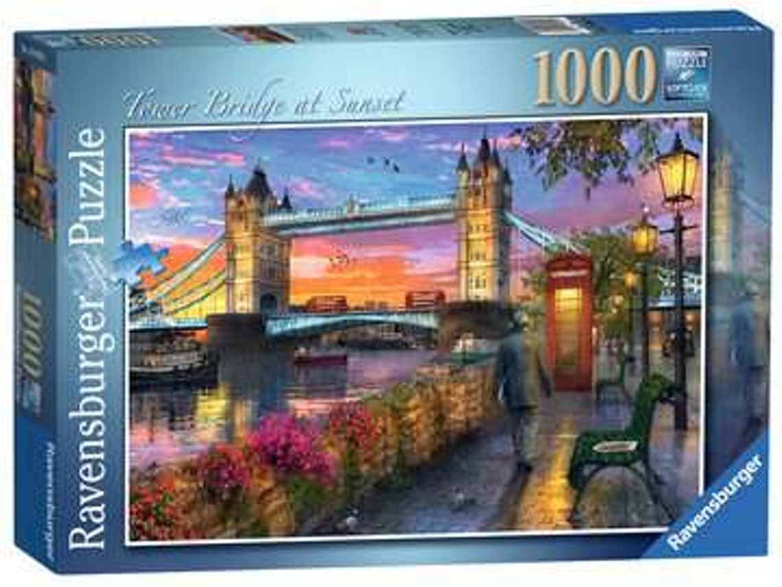 Puzzle RAVENSBURGER Tower Bridge 1000 Peças Arte