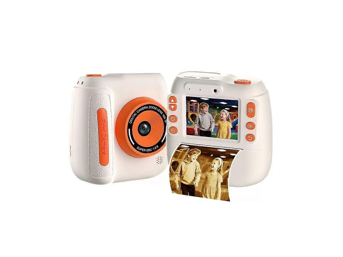 Câmera Digital Infantil Instantânea com Duas Câmeras Frontal e Traseira, Mini Câmera Hd. TAISHENGDA