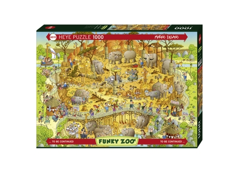 Puzzle 1000 peças Degano, African Habitat (Idade minima recomendada: 9 anos)