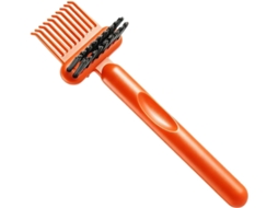 Escova De Cabelo Ferramenta Limpeza Ergonômica 2em 1 Para Pentes Ideal Banho, Penteados, Maquiagem, Uso Masculino E
