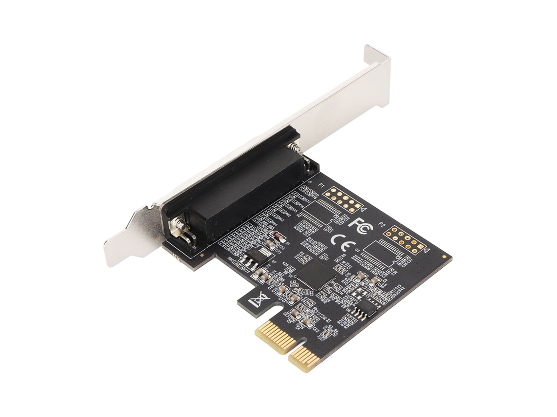 1 Placa Paralela Pcie Port Ieee 1284 Db25 Controlador Lpt De Desktop Para Impressora