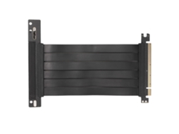 Cabo Extensor Pci E X16 3.0 Para Placa Gráfica Com Taxa De Transferência De 128 Gbps, 15 Cm Gokoco (preto)